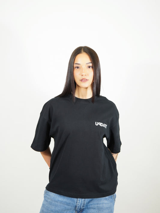 T-Shirt U Logo Black/White