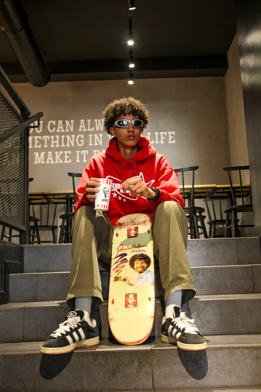 Hoodie Classic Star Red