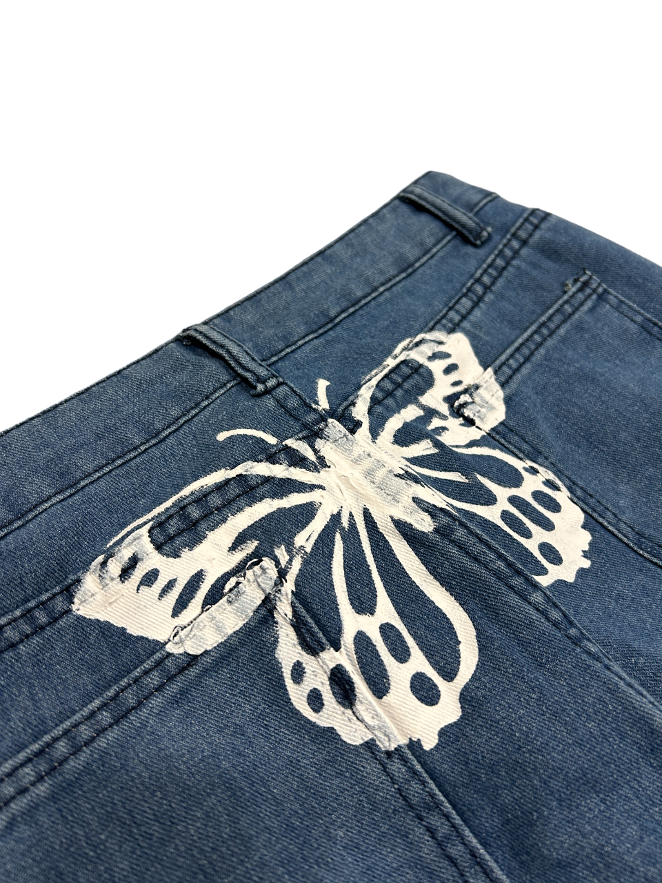 Denim Blue Butterfly Women