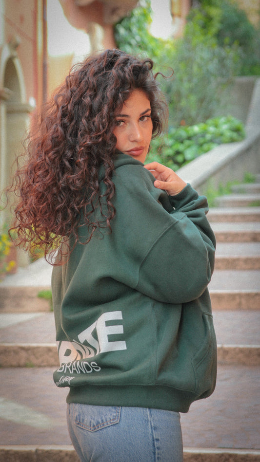 Hoodie Society Green