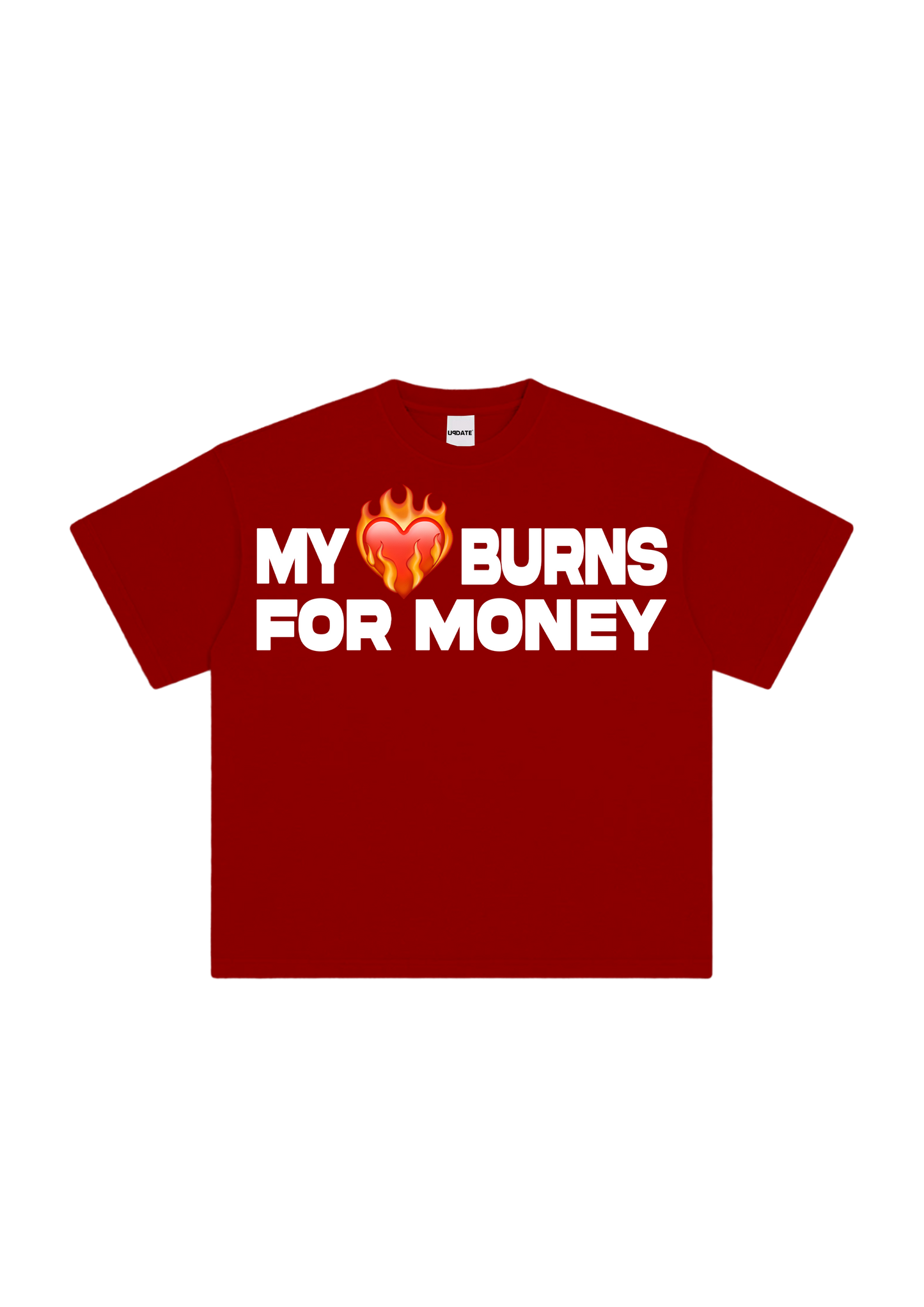 T-shirt Heart Burns Red