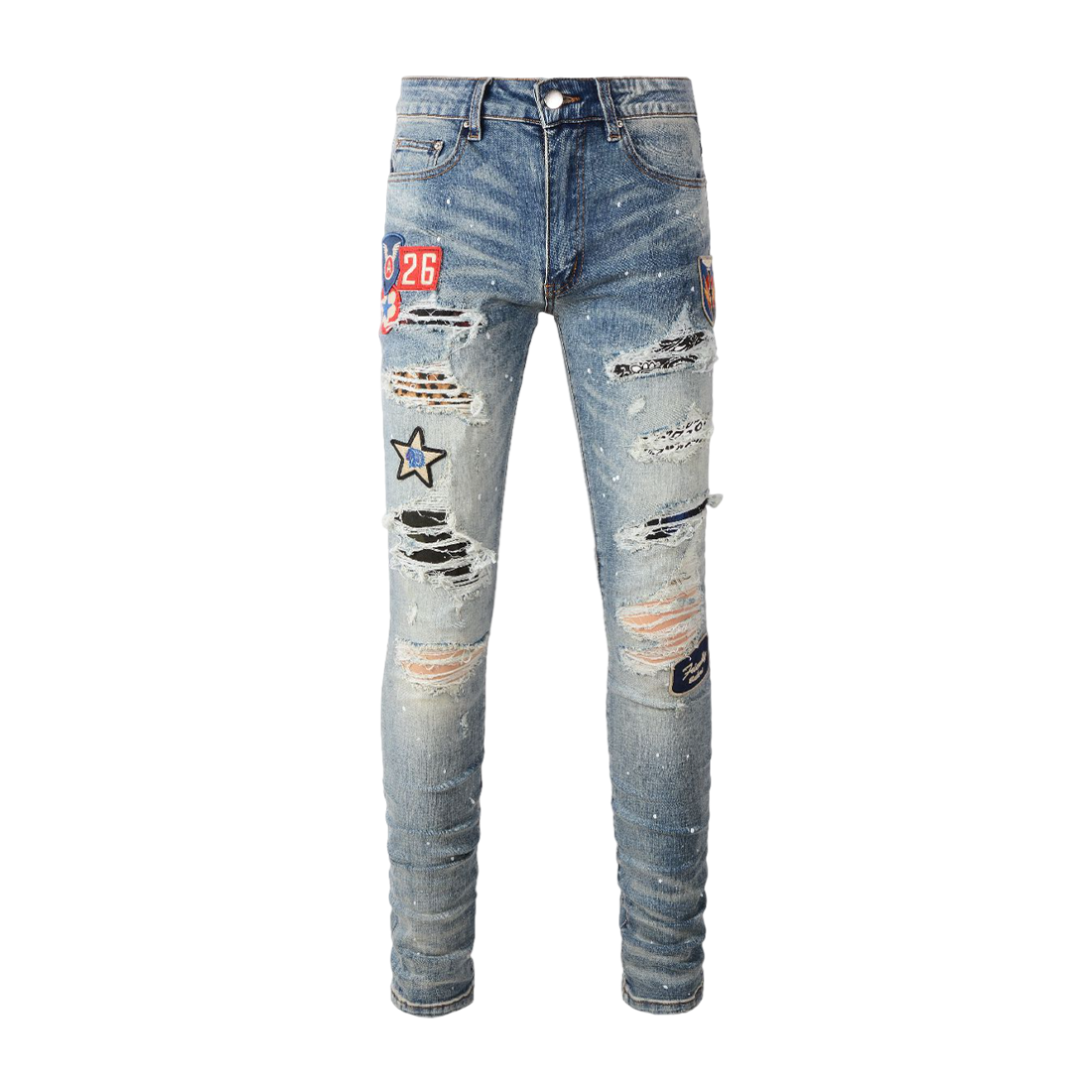 Denim Skinny American Styla Patch