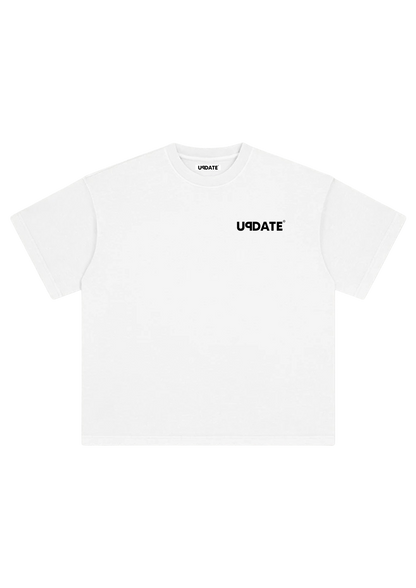 T-Shirt U Logo White/Black