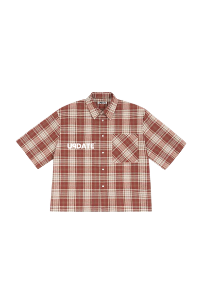 Camicia Scacchi Red/Beige