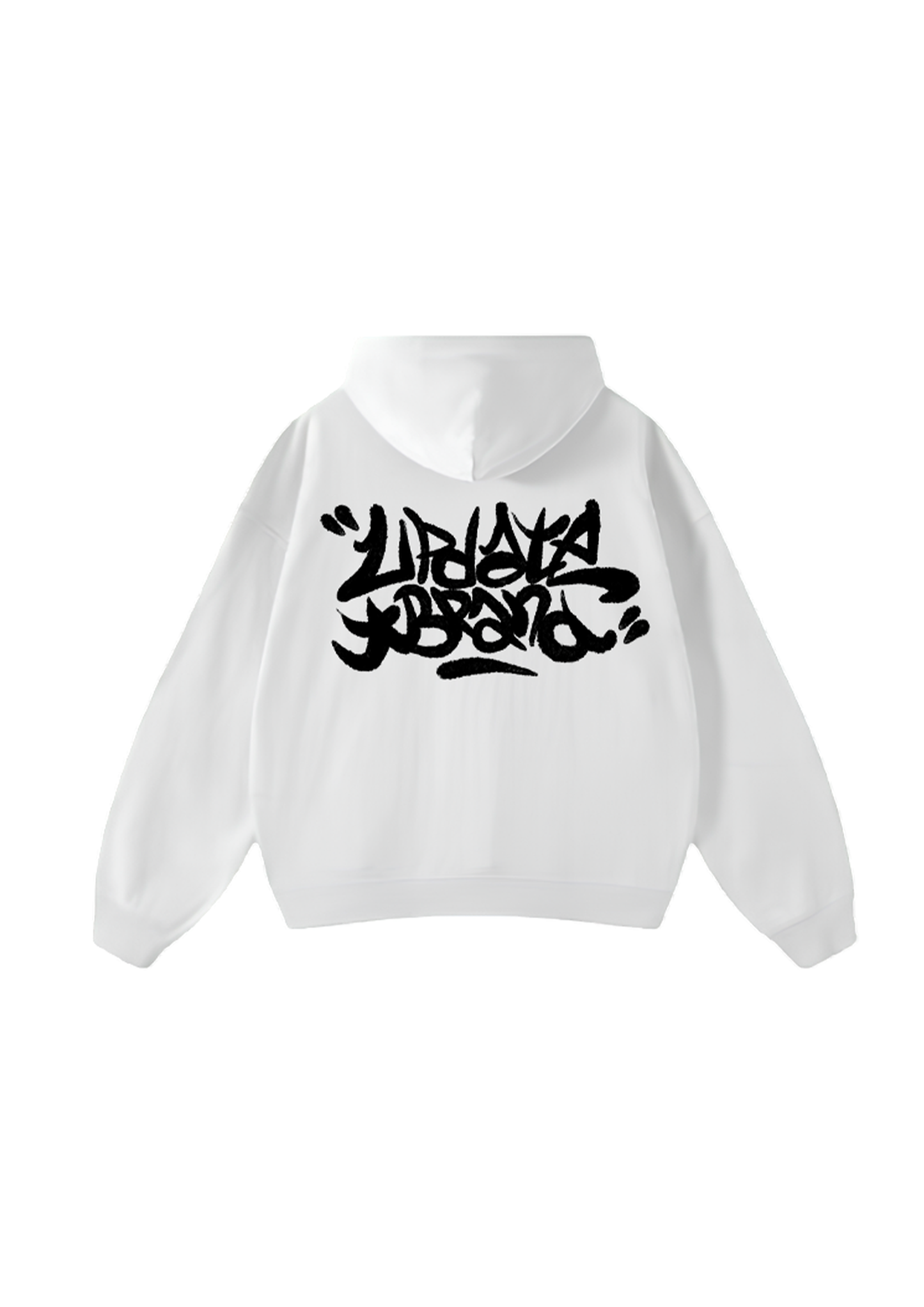 Hoodie Graffito White