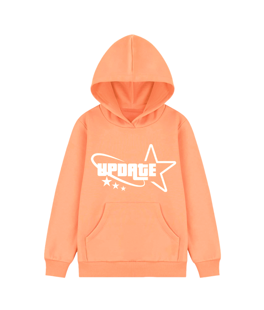 Hoodie Classic Star Pink Salmon