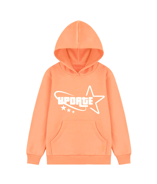 Hoodie Perfect Star Pink Salmon