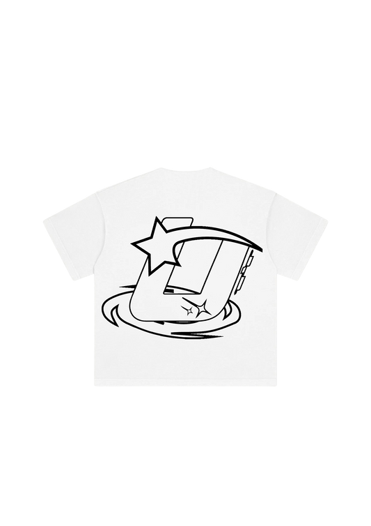 T-Shirt U Logo White