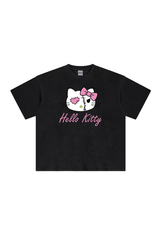 T-shirt Hello Kitty Black