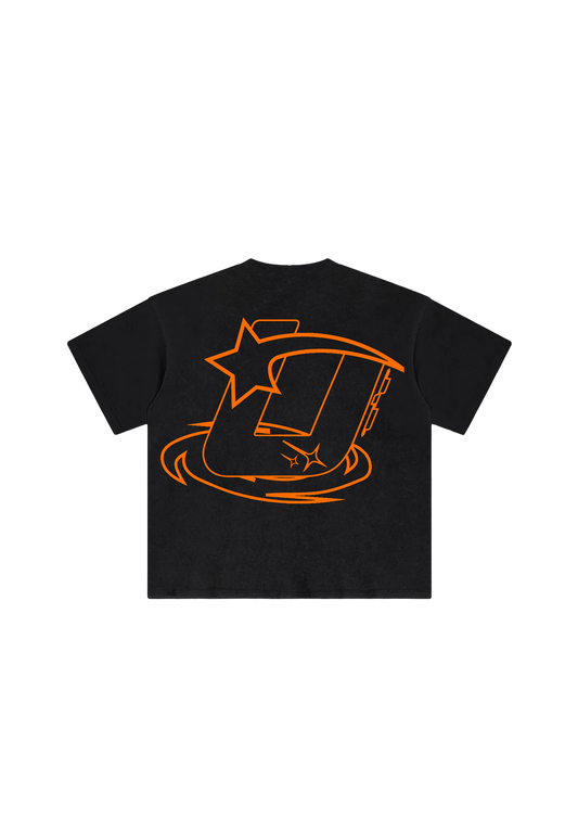 T-Shirt U Logo Orange