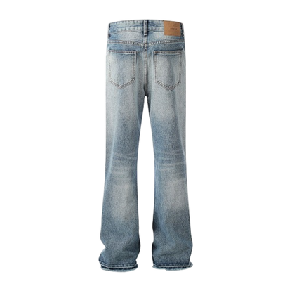 Denim Flare Distressed