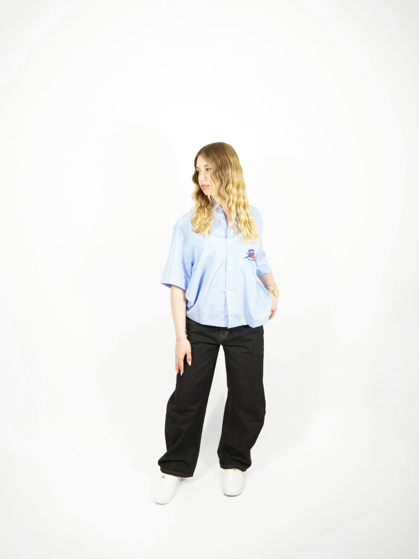 Camicia Basket Blu