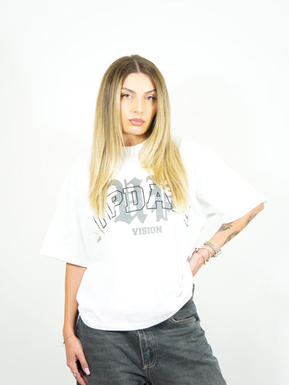 T-Shirt White College Update