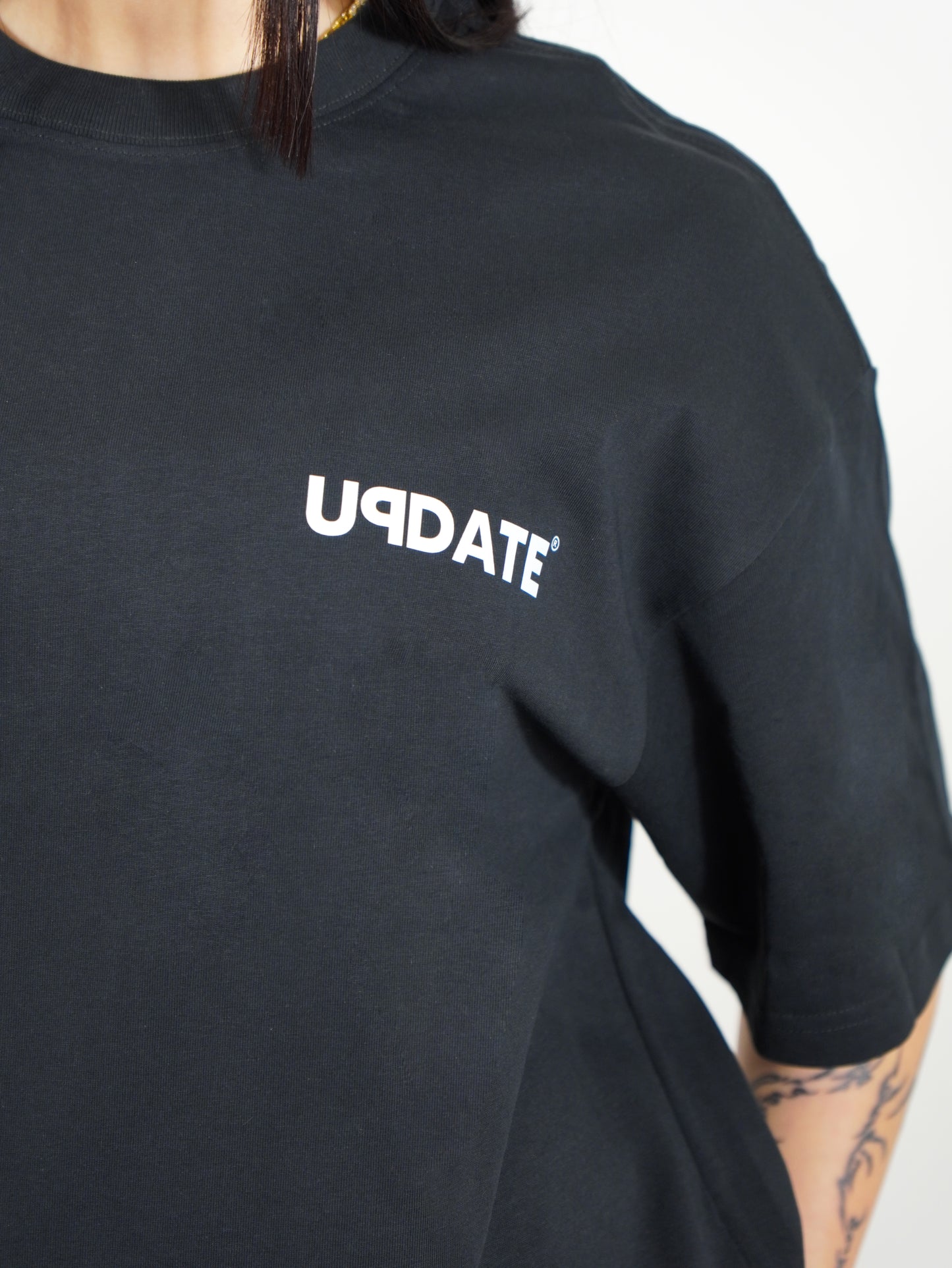 T-Shirt U Logo Black/White