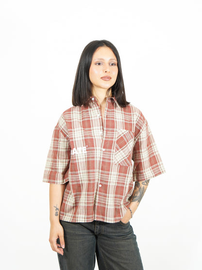 Camicia Scacchi Red/Beige