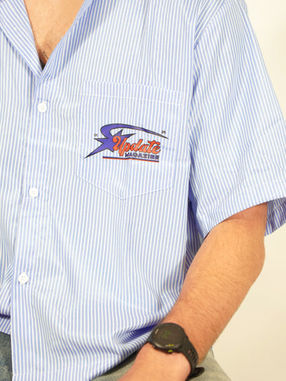 Camicia Basket Blu