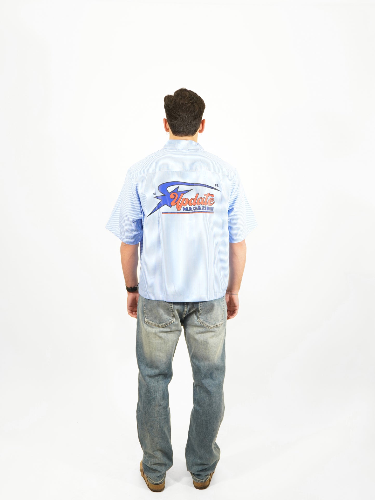 Camicia Basket Blu