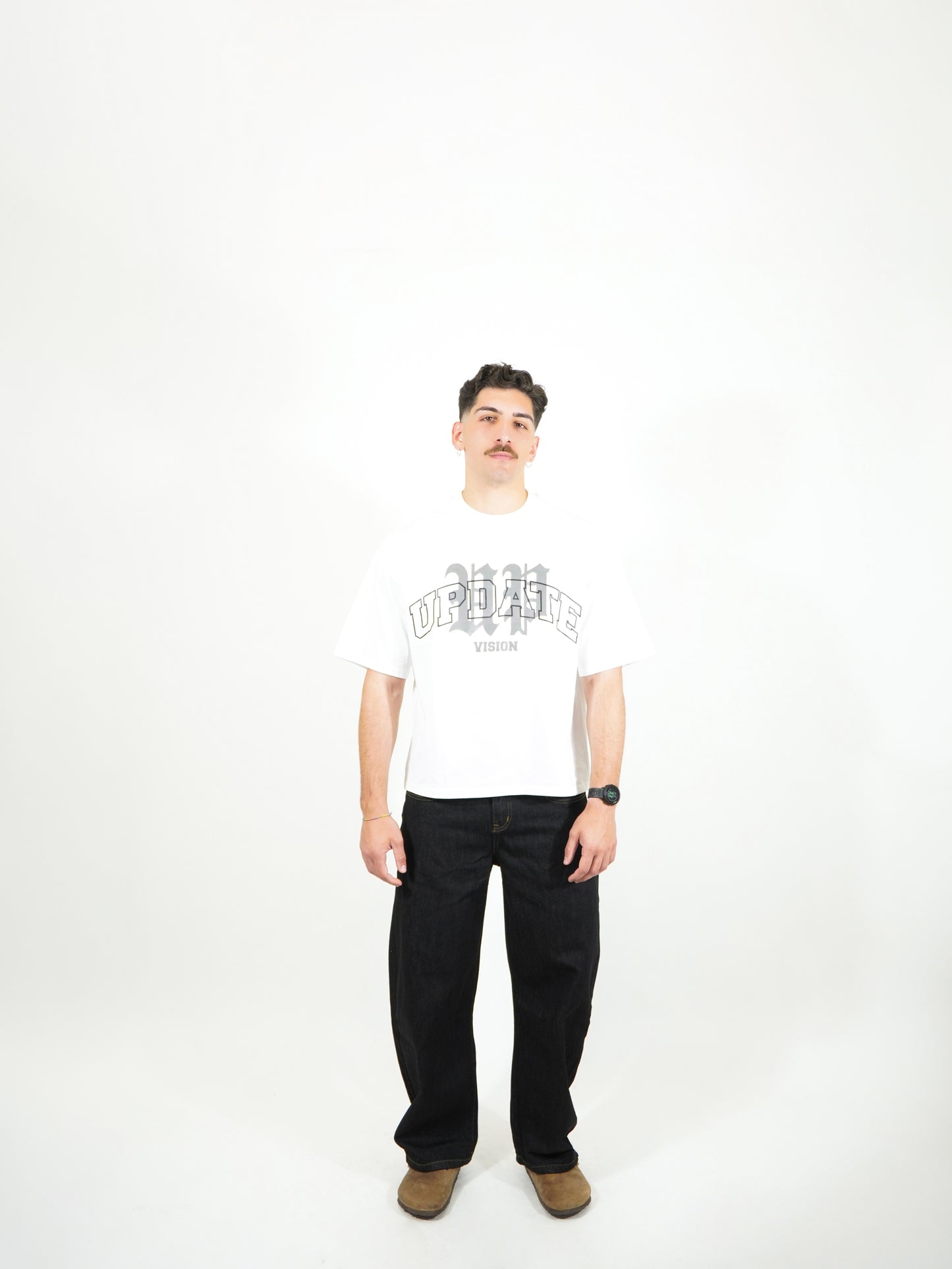 T-Shirt White College Update