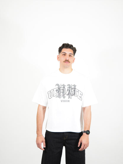 T-Shirt White College Update