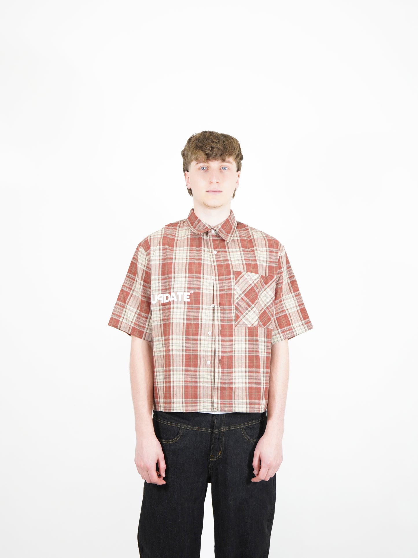Camicia Scacchi Red/Beige