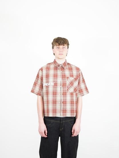 Camicia Scacchi Red/Beige
