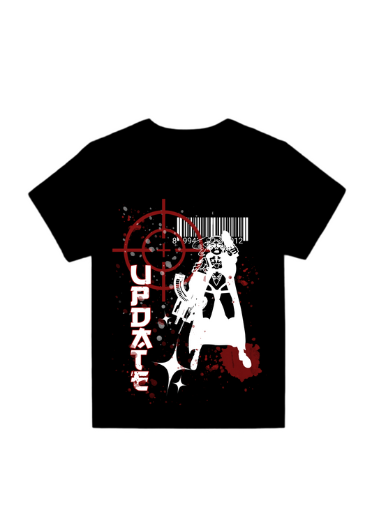 T-shirt Target Black/Red