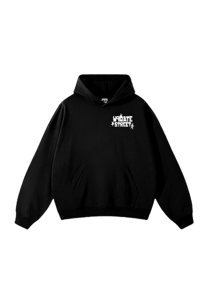 Hoodie U Logo Black