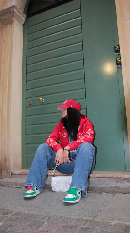 Hoodie Stars Red Girl