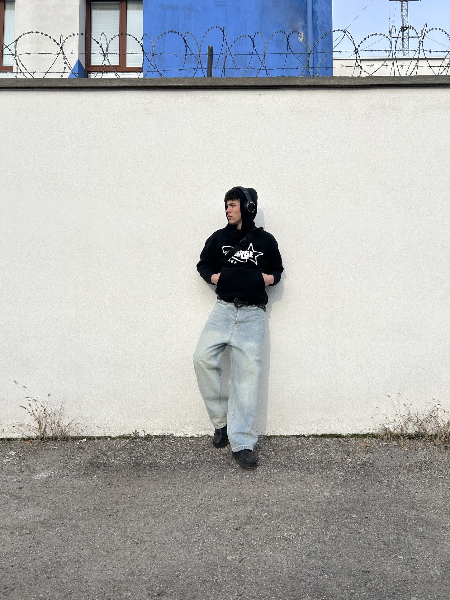 Hoodie Classic Star Black