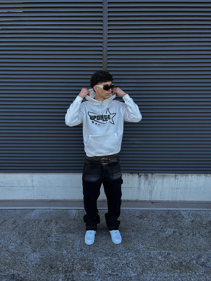 Hoodie Classic Star White