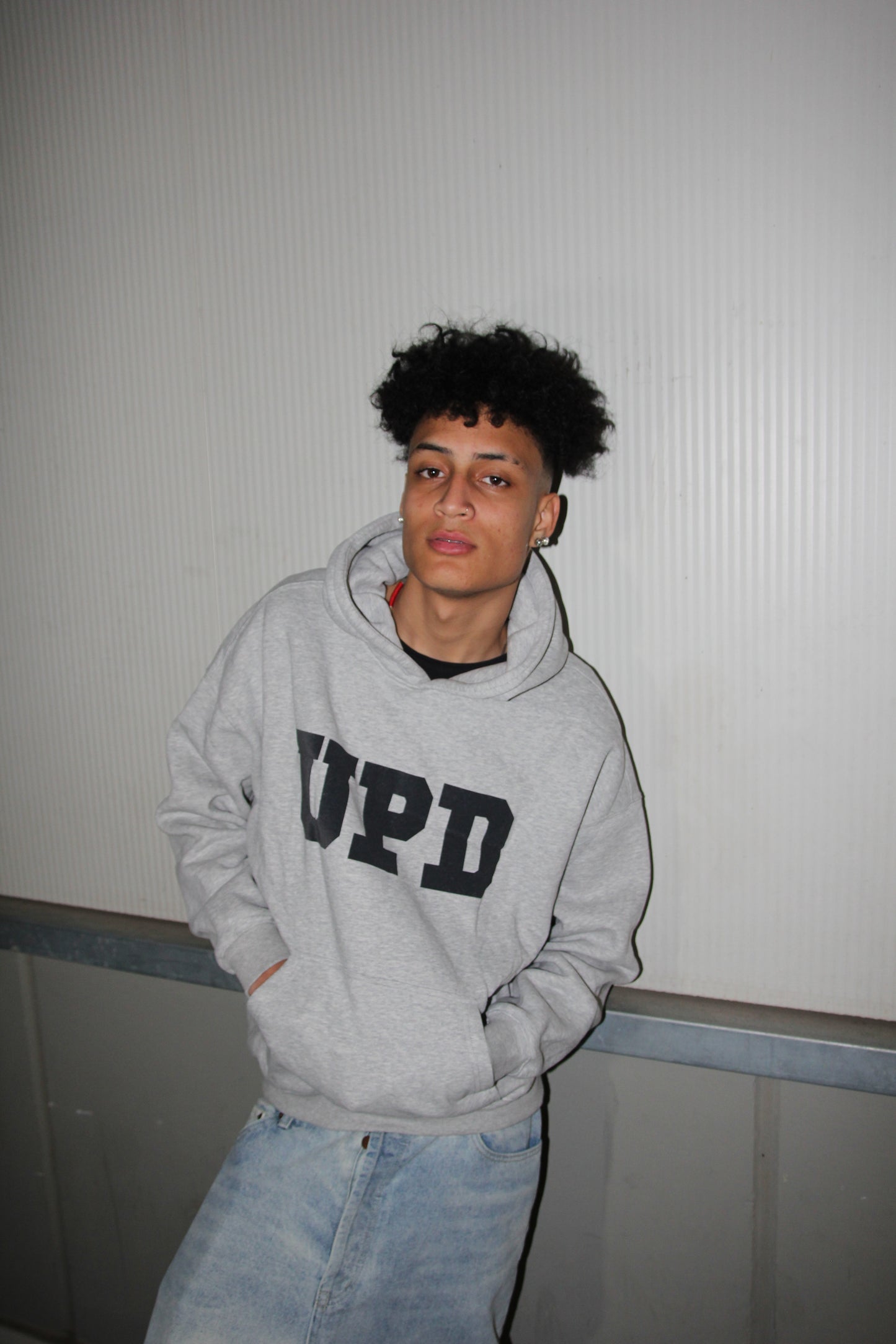 Hoodie College UPD Grey