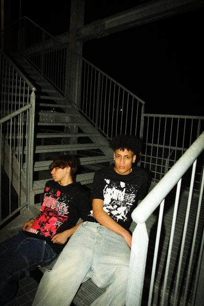 T-Shirt Censured Black/White