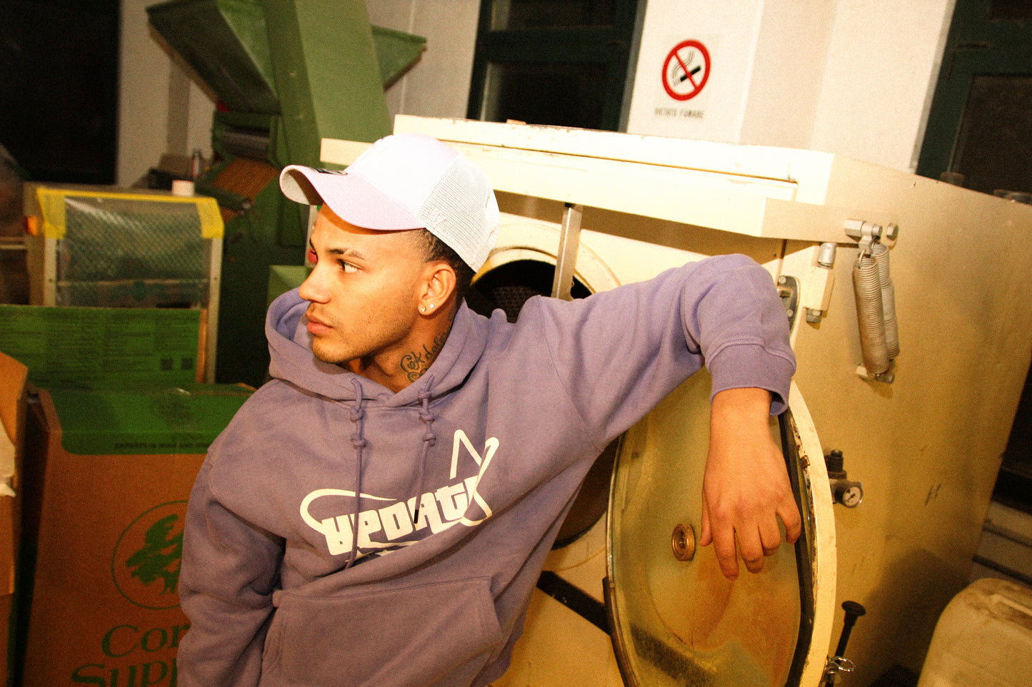 Hoodie Classic Star Purple