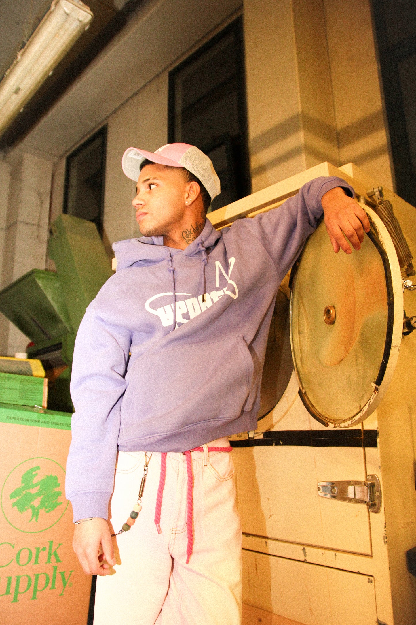 Hoodie Classic Star Purple