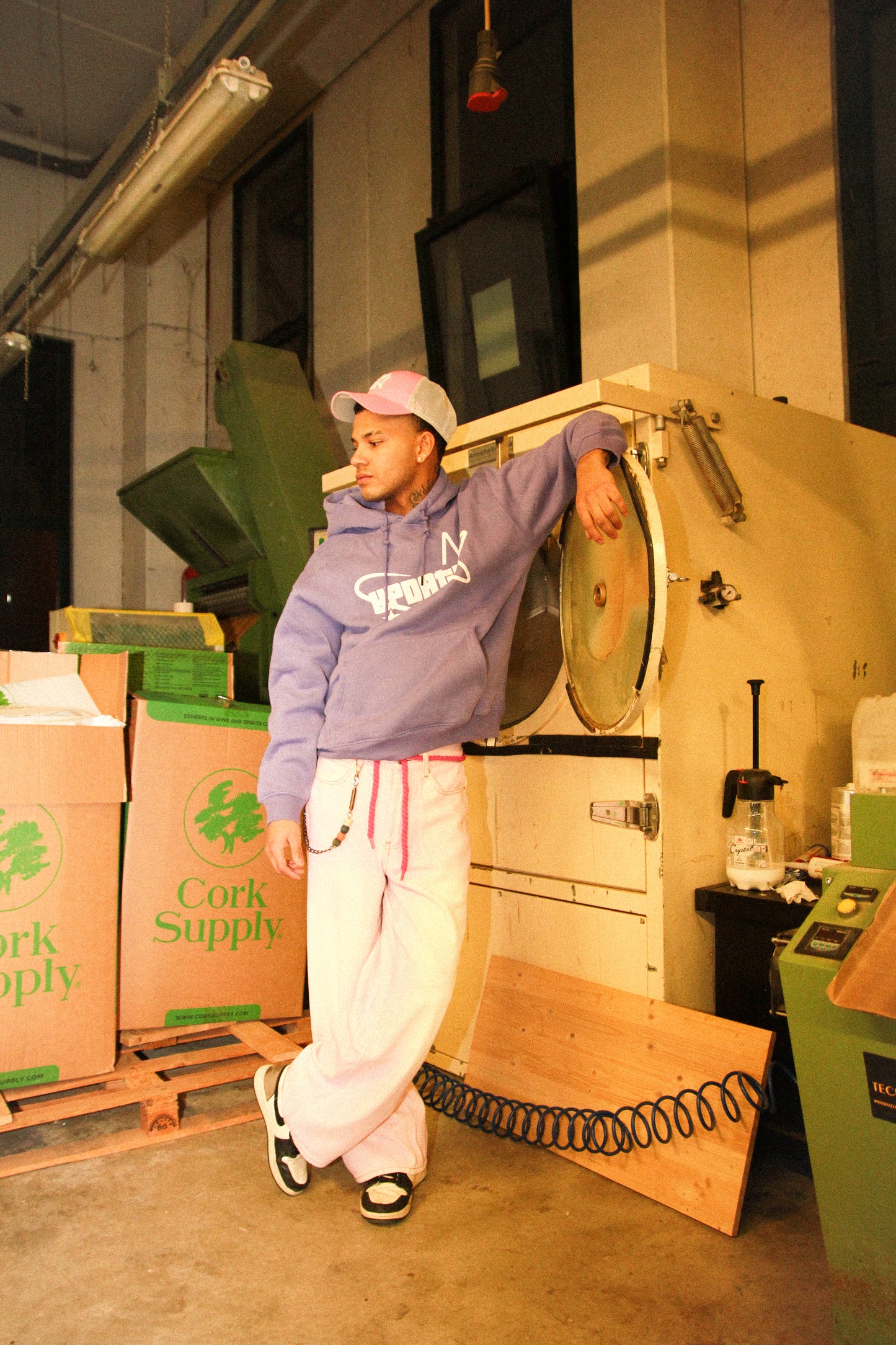 Hoodie Classic Star Purple