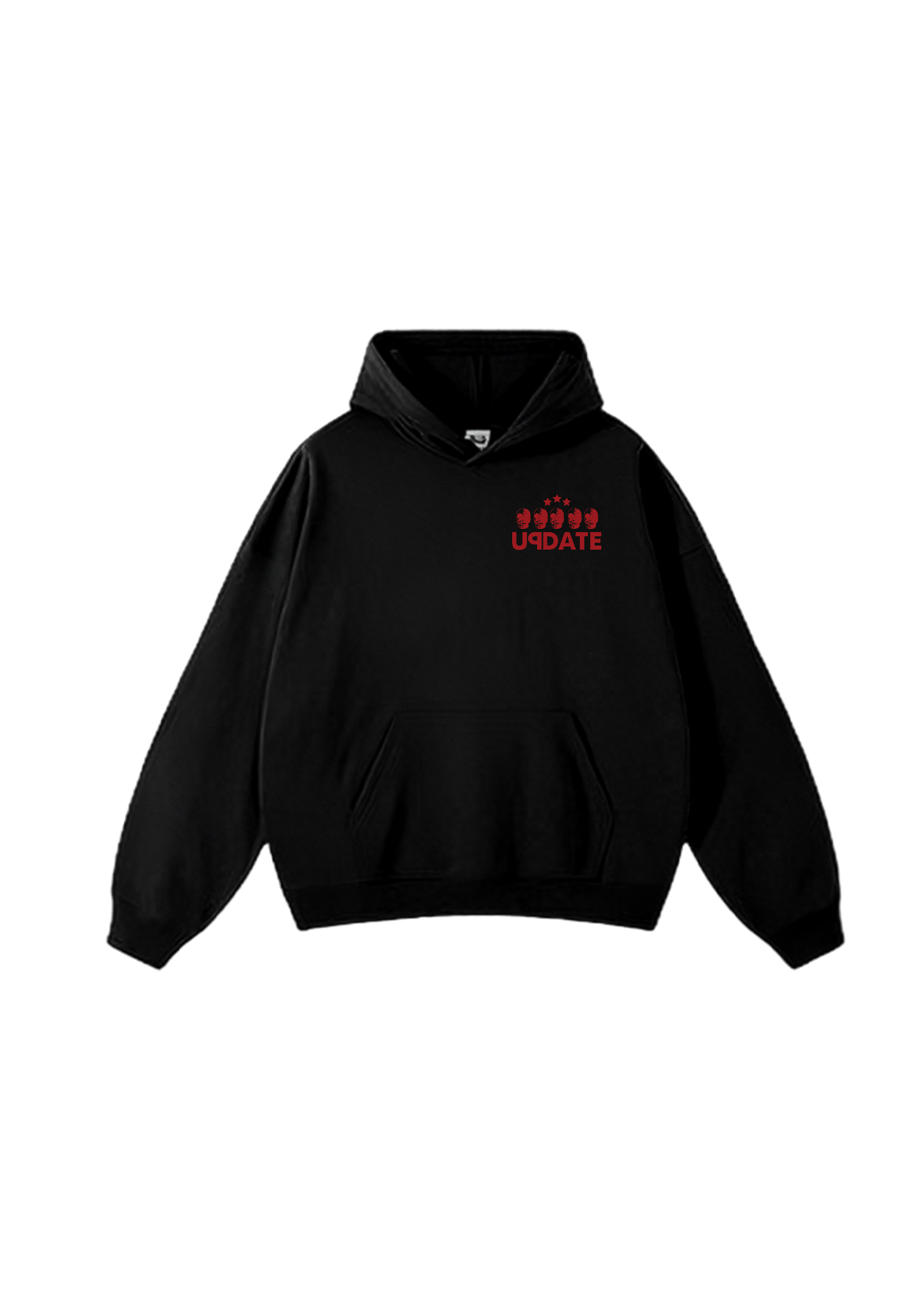 Hoodie Black Skeleton
