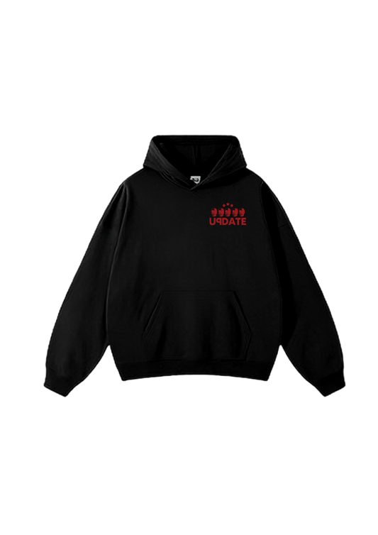 Hoodie Black Skeleton