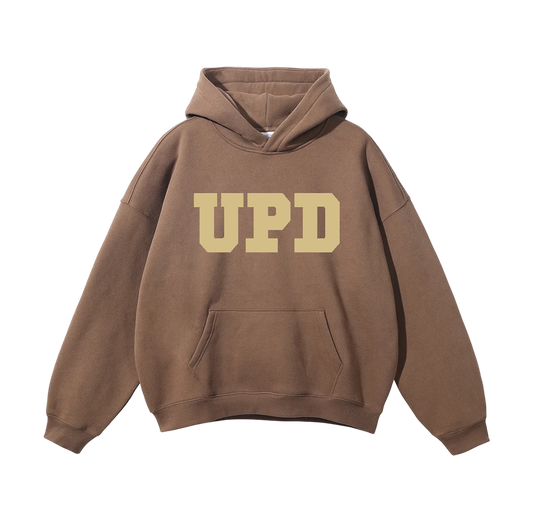 Hoodie College UPD Brown