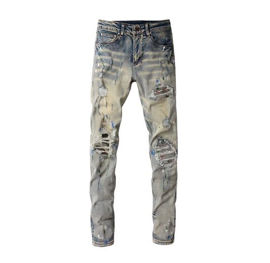 Denim Skinny Paint