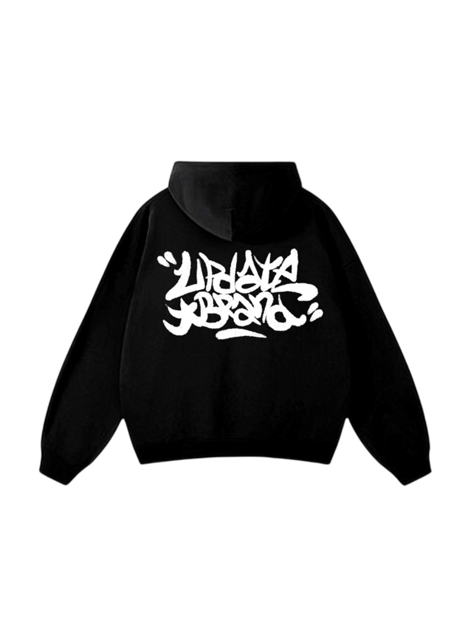 Hoodie Graffito Black