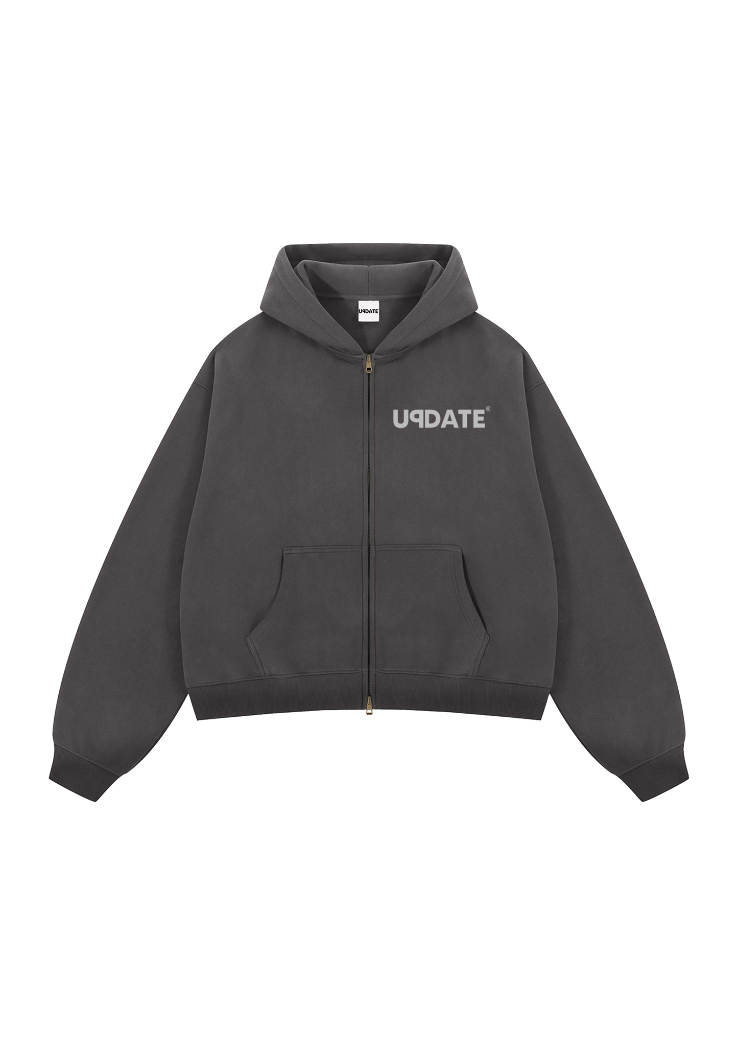 Hoodie Zip Talk Less