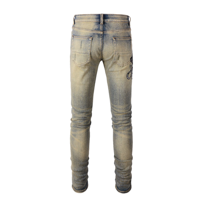 Denim Skinny Old Snake