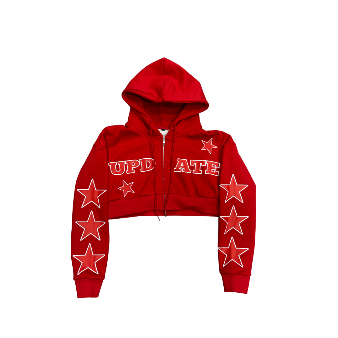 Hoodie Stars Red Girl