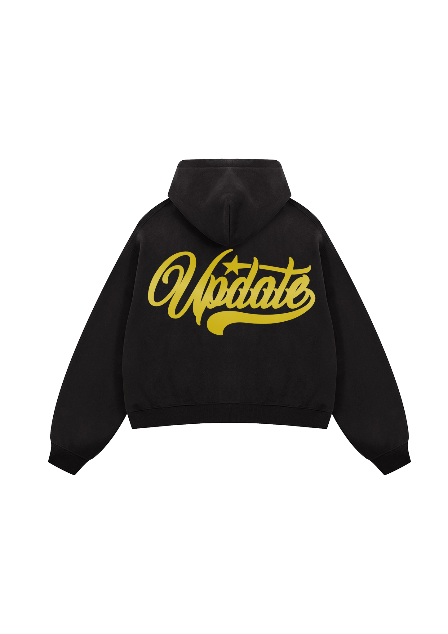 Hoodie Zip Gold Logo