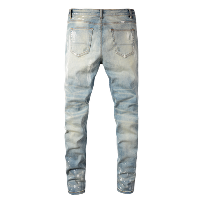 Denim Skinny Classic Distressed