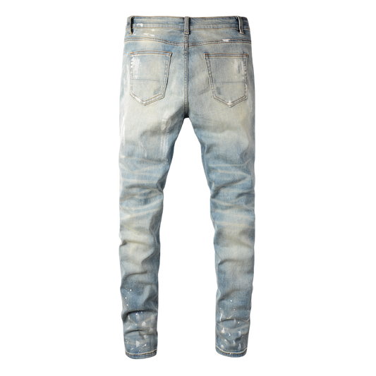 Denim Skinny Classic Distressed