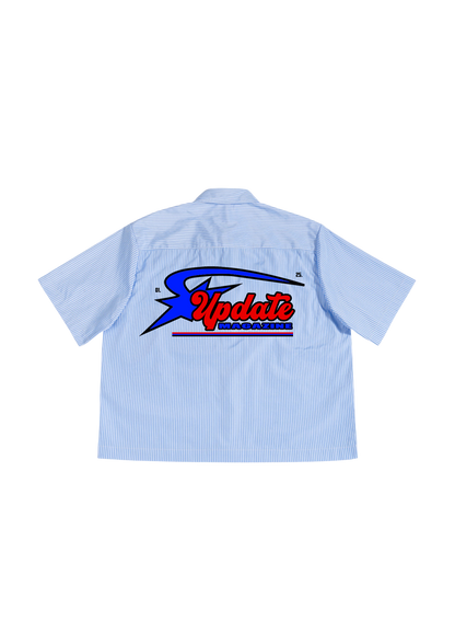 Camicia Basket Blu